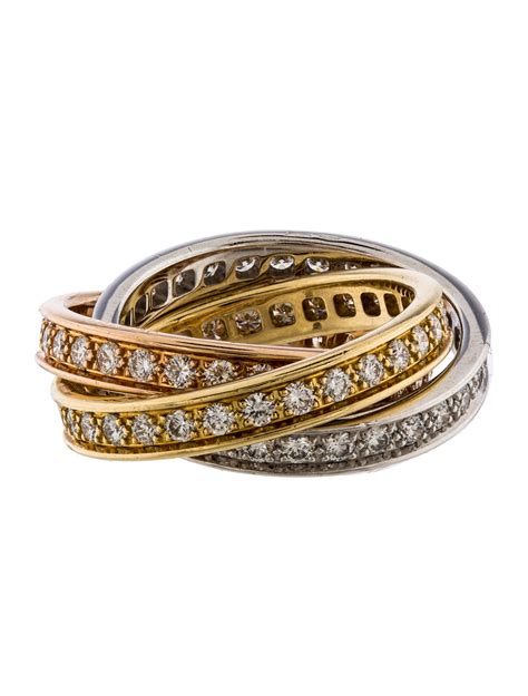 cartier graduation ring|cartier trinity rings.